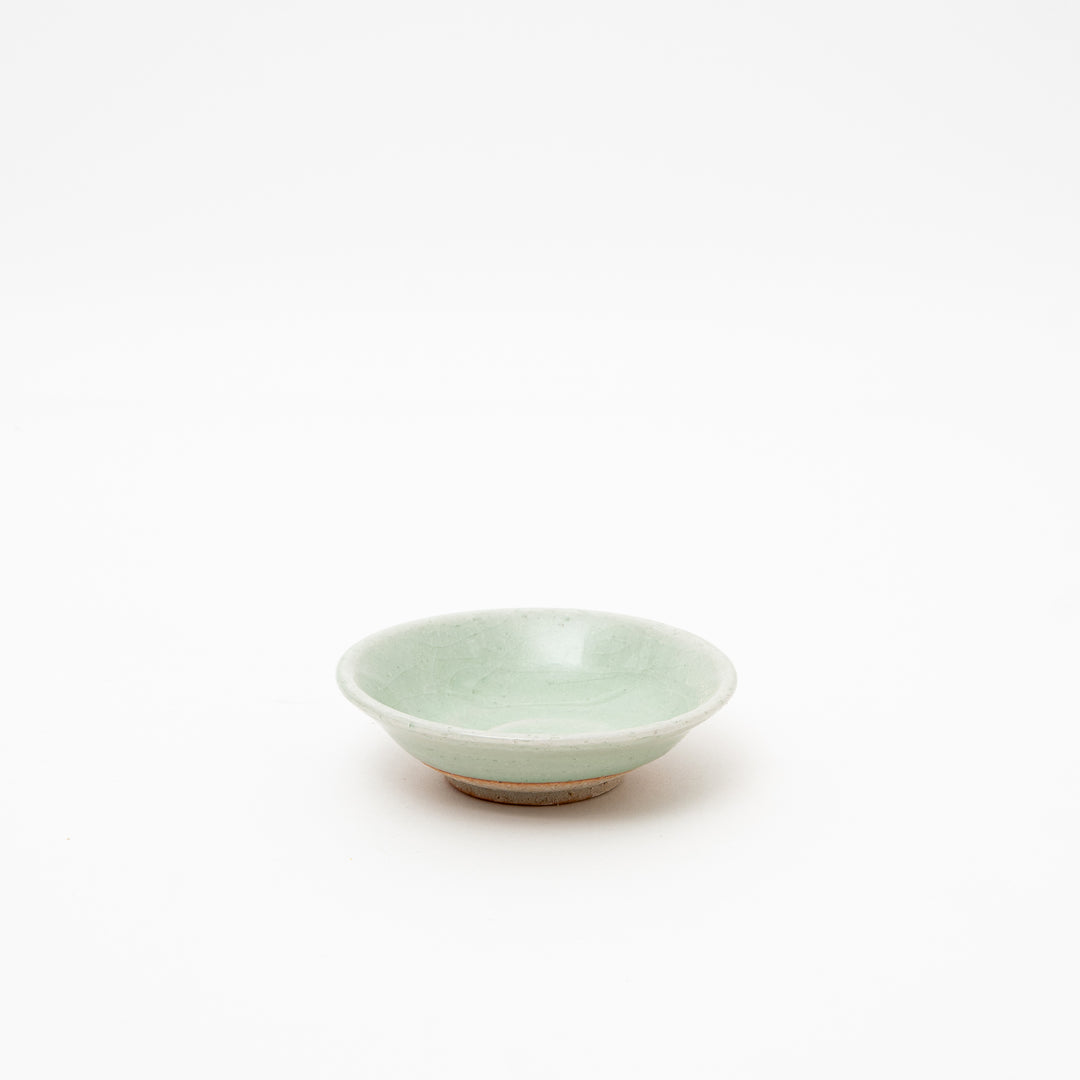 Handmade Japanese Celadon Dish