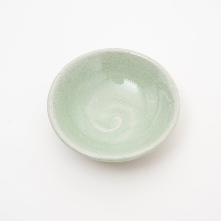 Handmade Japanese Celadon Dish