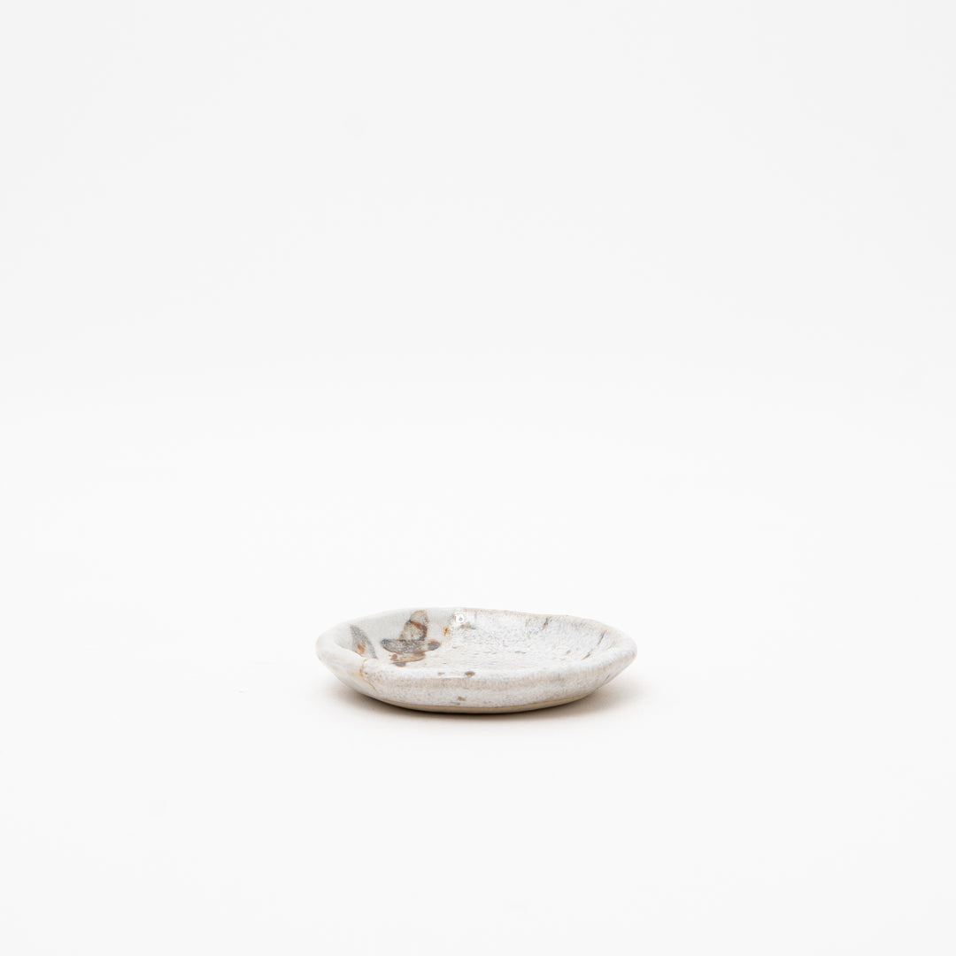 Japanese Shino Style Ceramic Small Plate