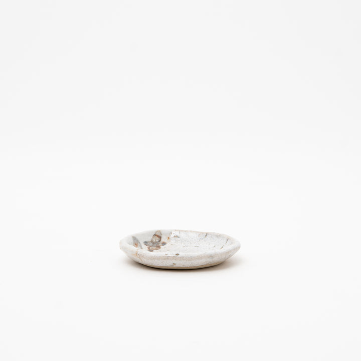Japanese Shino Style Ceramic Small Plate