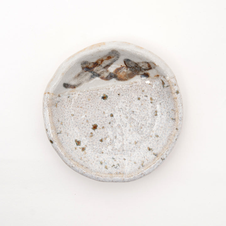 Japanese Shino Style Ceramic Small Plate