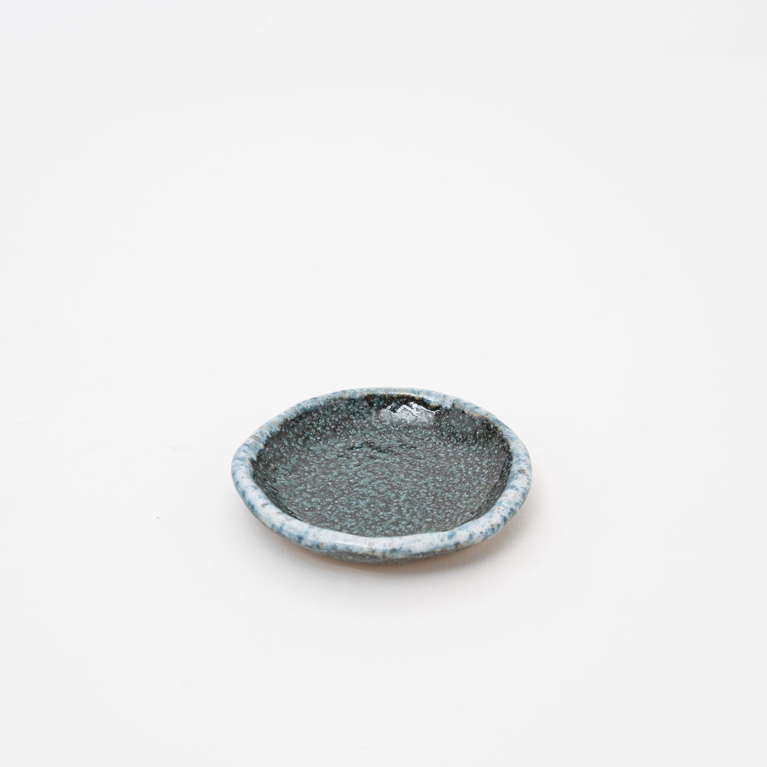 Japanese Karatsu Blue Dish
