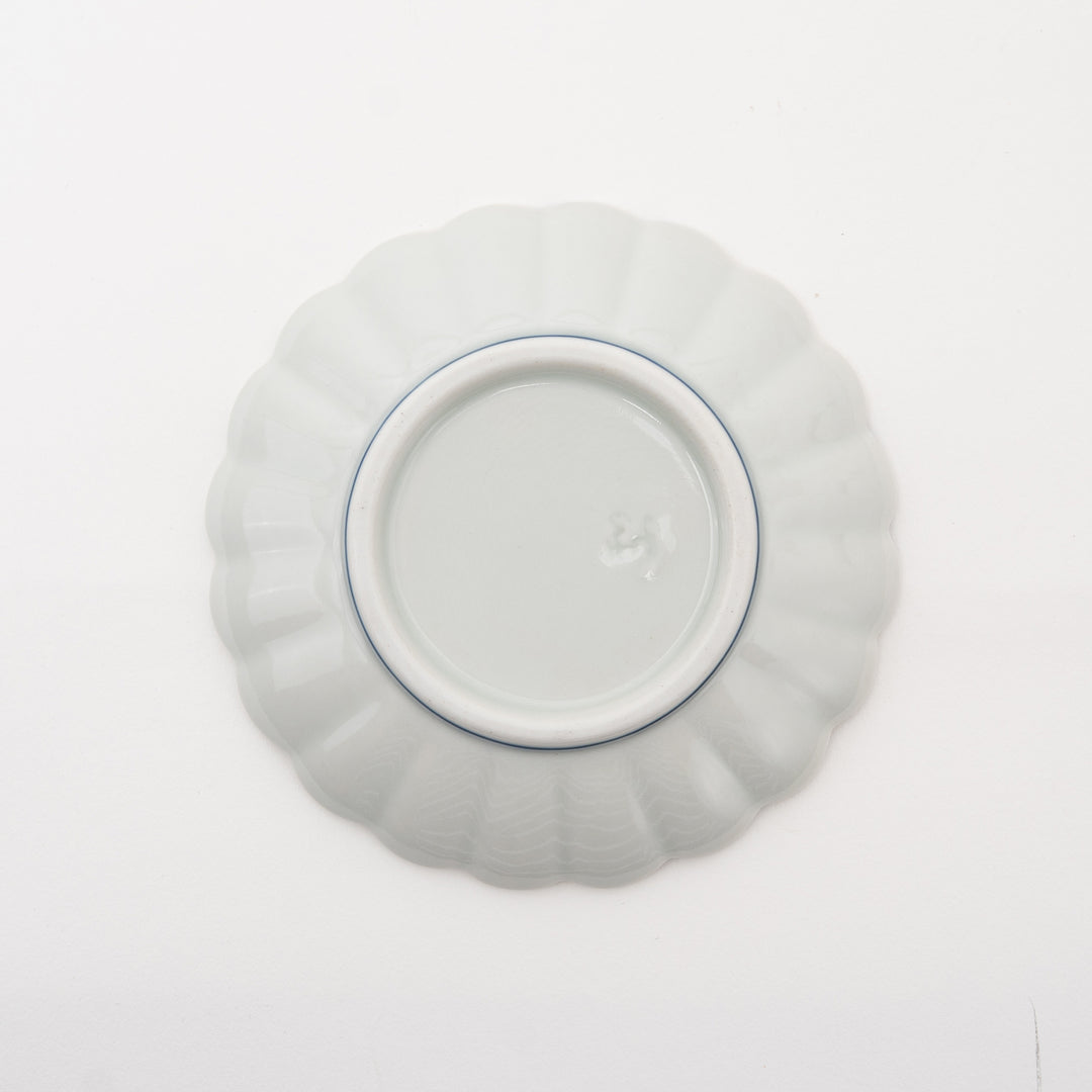 Kikuwari Chrysanthemum-Shaped Small Dish