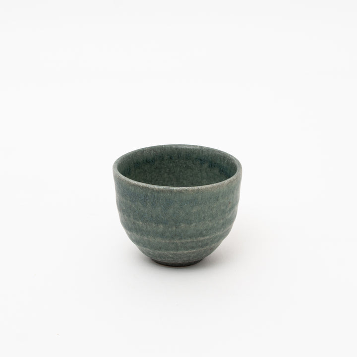 Shigaraki Ware Black Celadon Tea Cup
