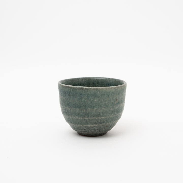 Shigaraki Ware Black Celadon Tea Cup