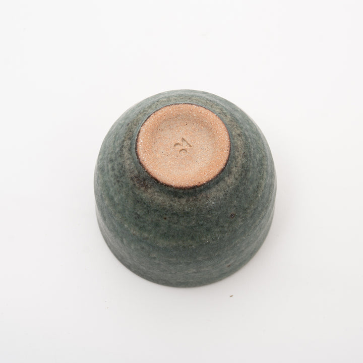 Shigaraki Ware Black Celadon Tea Cup