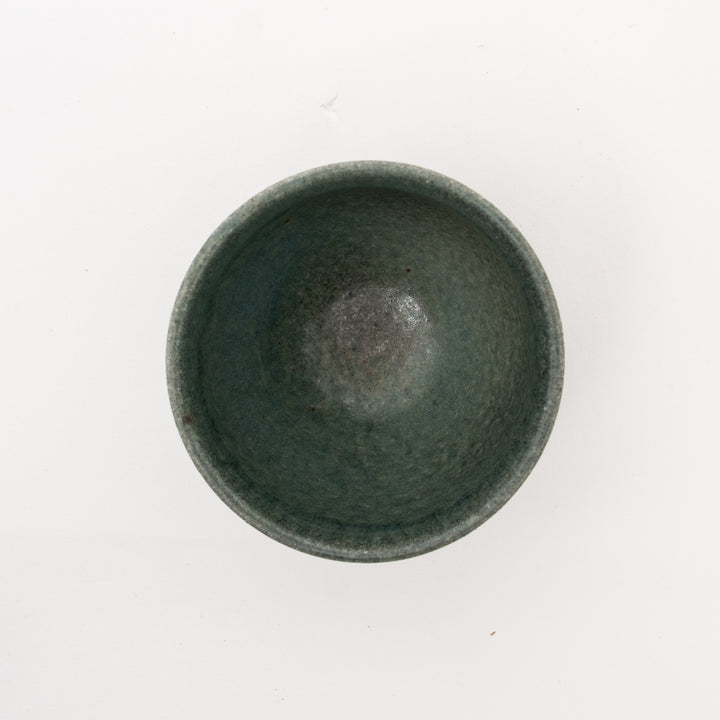 Shigaraki Ware Black Celadon Tea Cup