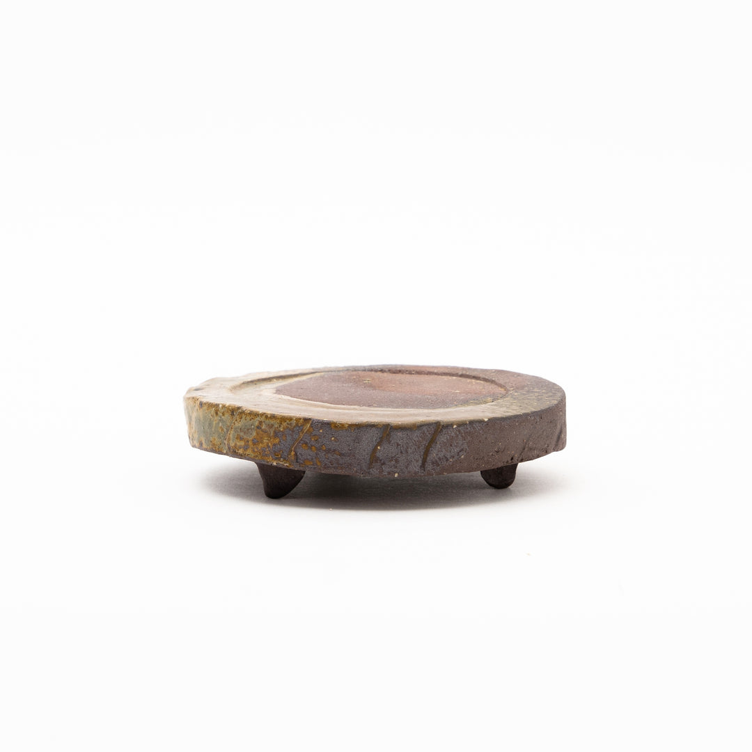 Handmade Japanese Shigaraki Ware Plate | Taiko Zara