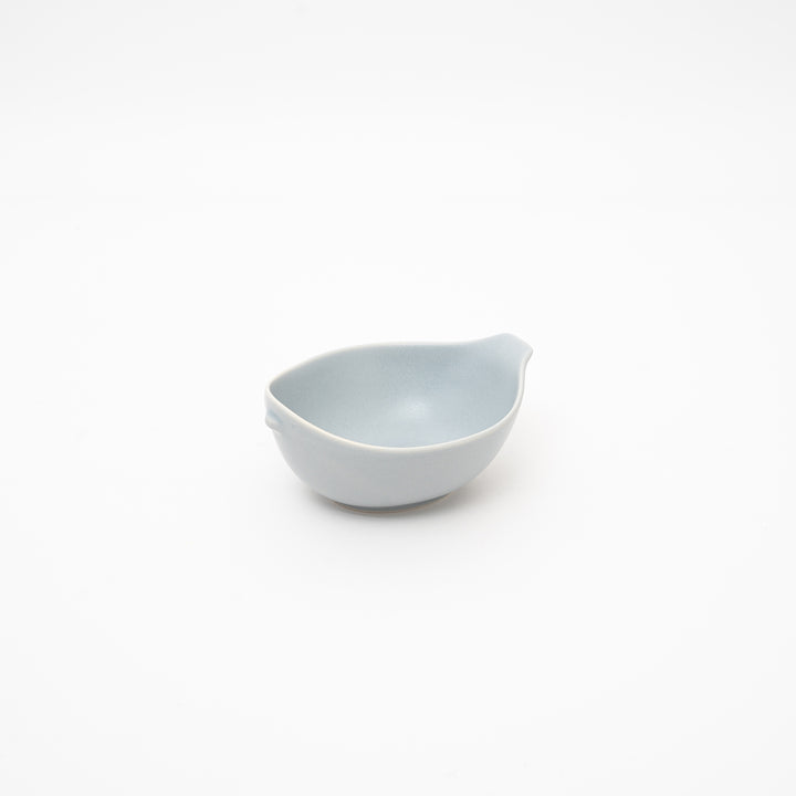 Japanese Cotori Bird Bowl Set (2pcs) – Gray Matte Porcelain Multi Bowl & Rice Bowl Gift Set