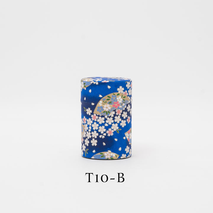 Japanese Washi Paper tea Tin 100g - Tea Canister