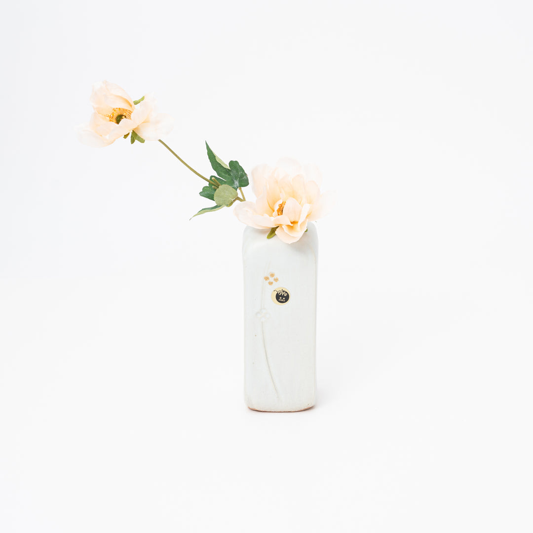 Shigaraki Yaki Handmade Small Flower Vase