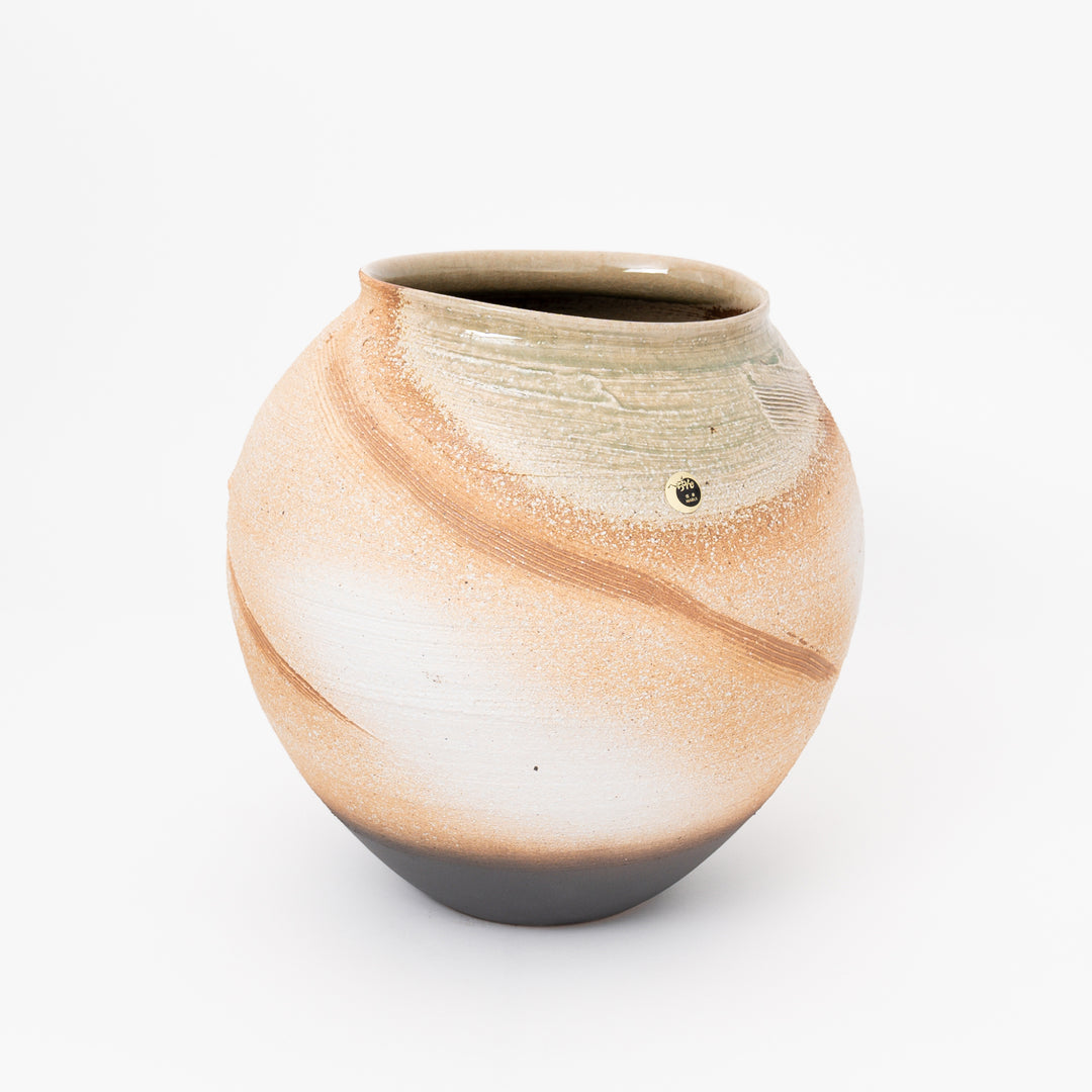 Shigaraki Artisan Handcrafted Terracotta Vase