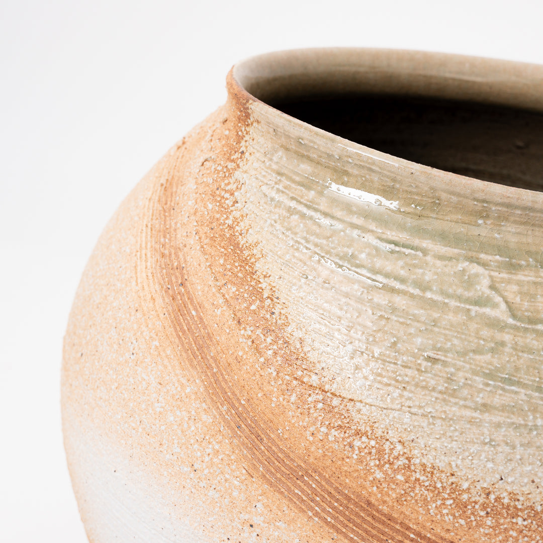 Shigaraki Artisan Handcrafted Terracotta Vase