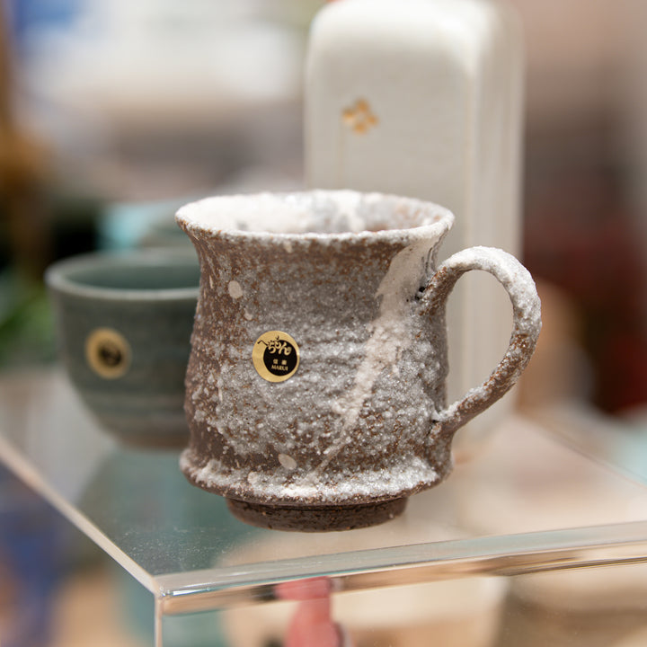 Rustic Shigaraki Ware Artisan Mug