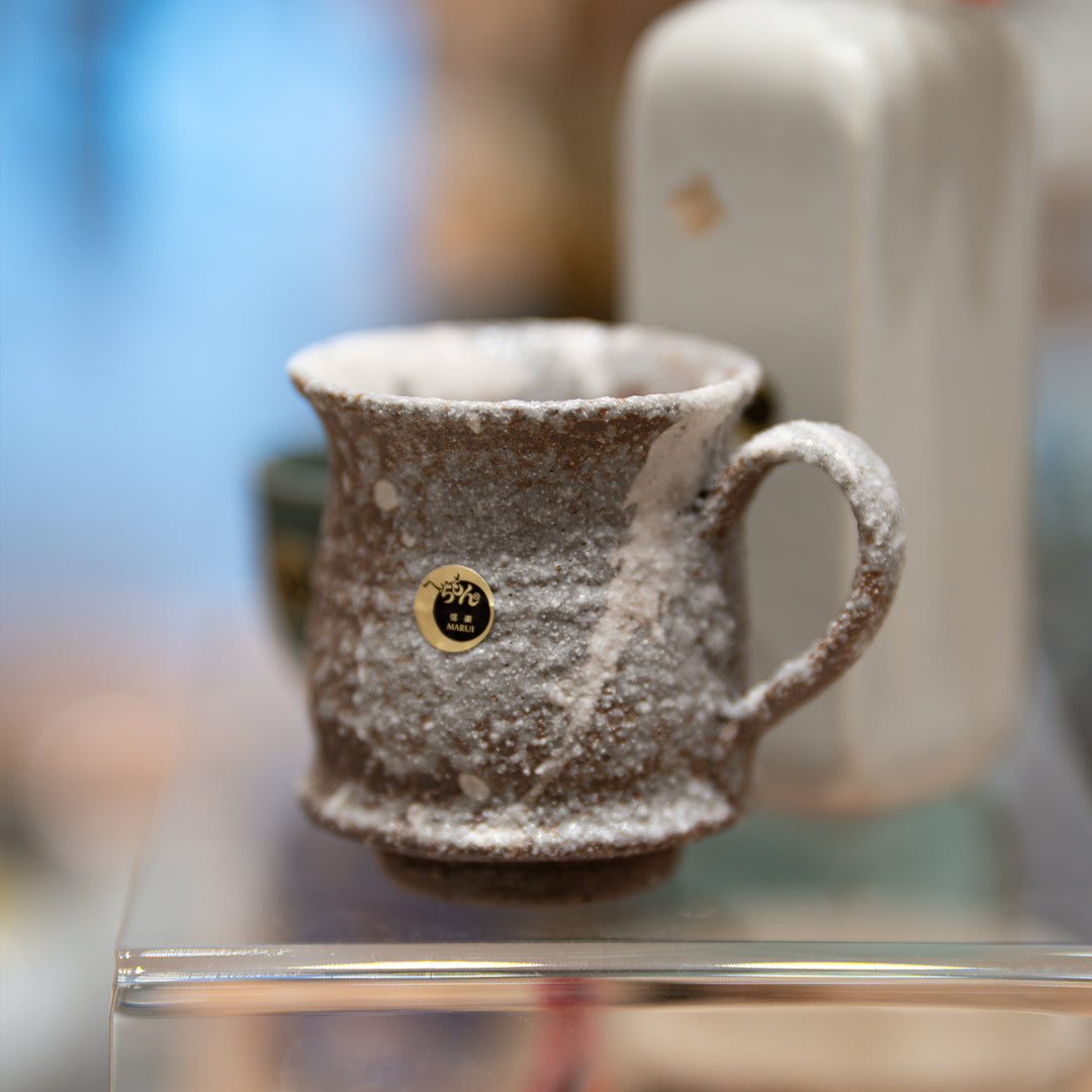 Rustic Shigaraki Ware Artisan Mug