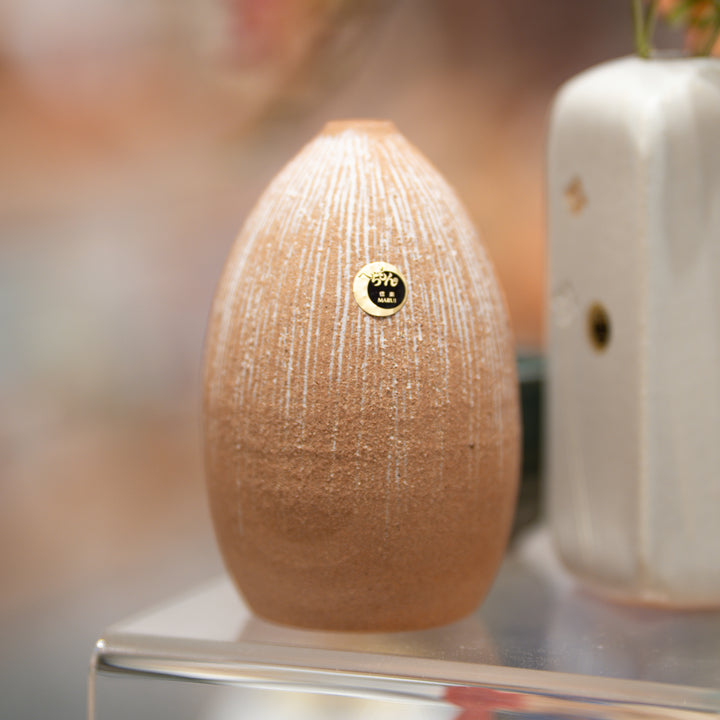 Handmade Shigaraki Bud Vase 5.9"