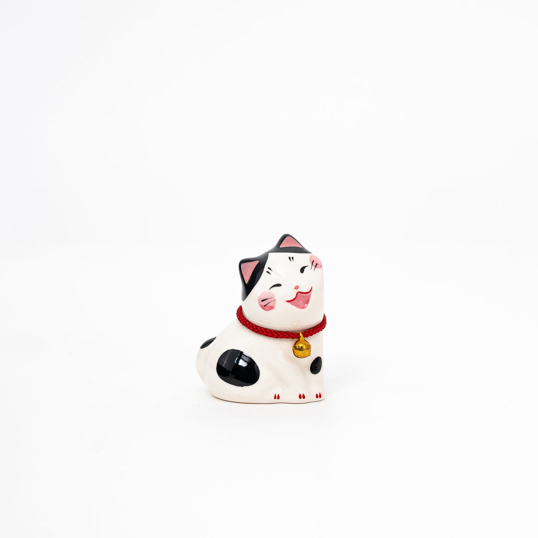 Ceramic Cute Mini Cat Figurine
