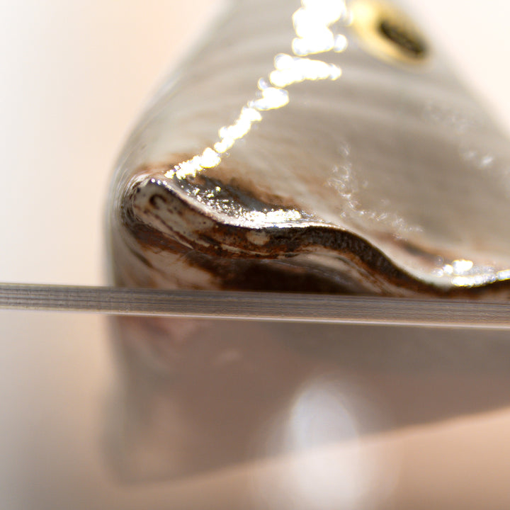 Shigaraki Ware Kohiki Triangle Vase