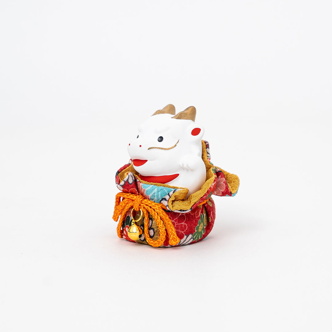 Zodiac Fukufu Purse Dragon Figurine