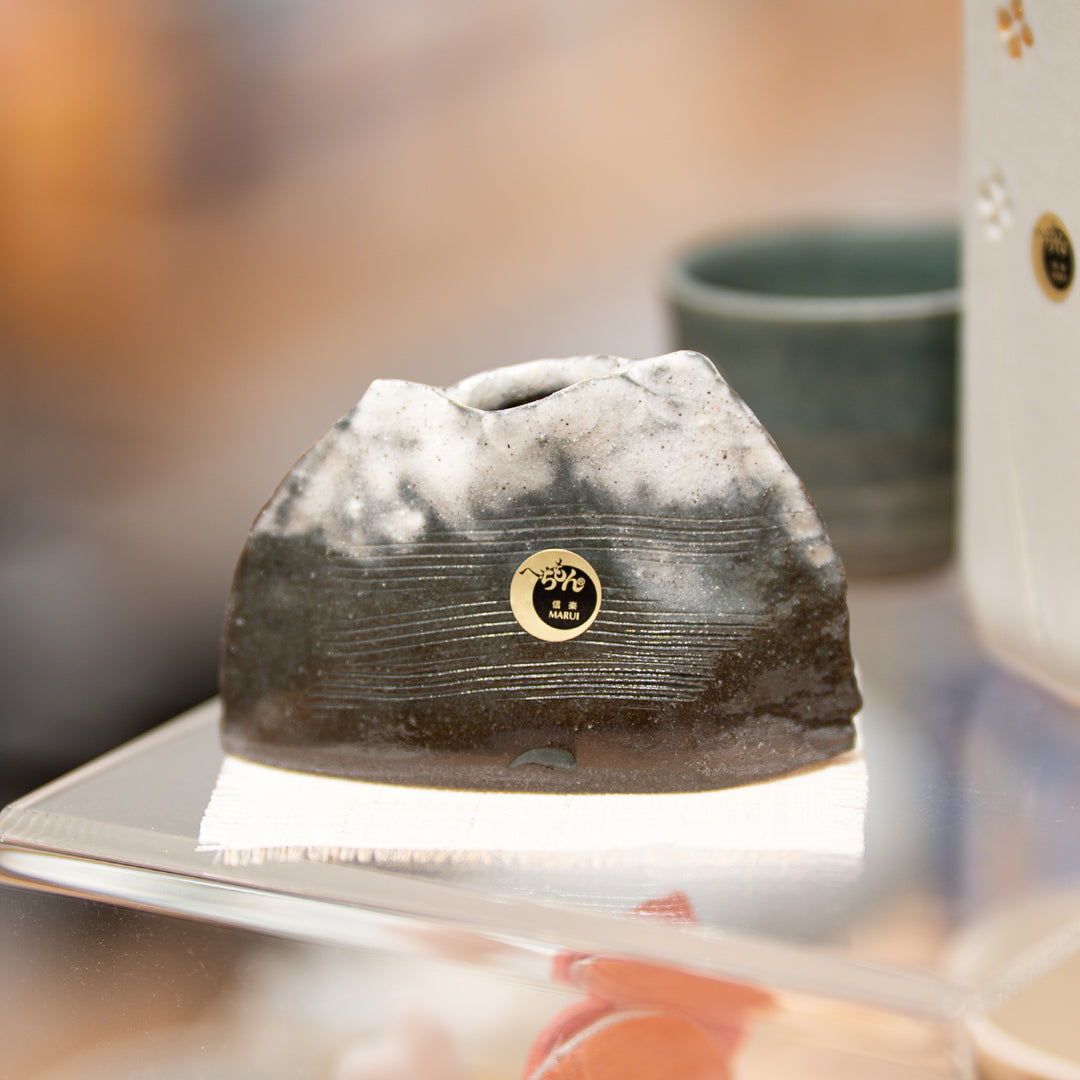 Handmade Mountainscape Mini Vase