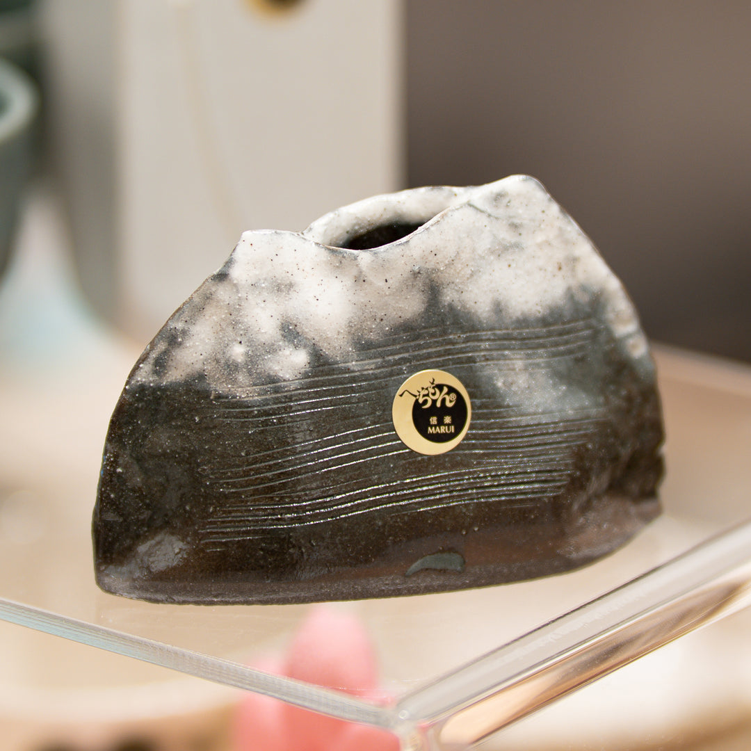 Handmade Mountainscape Mini Vase