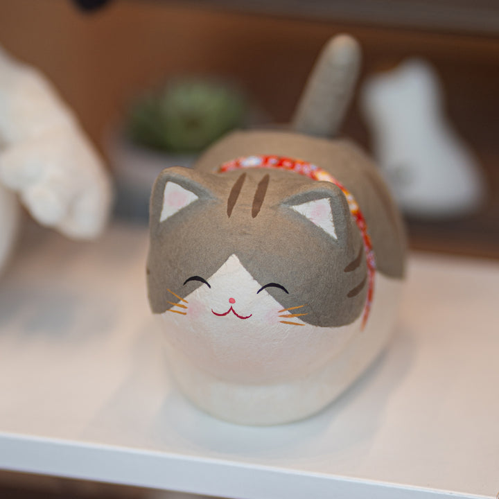 Japanese Washi Solar Tail-Wagging Cat – 4 Colors