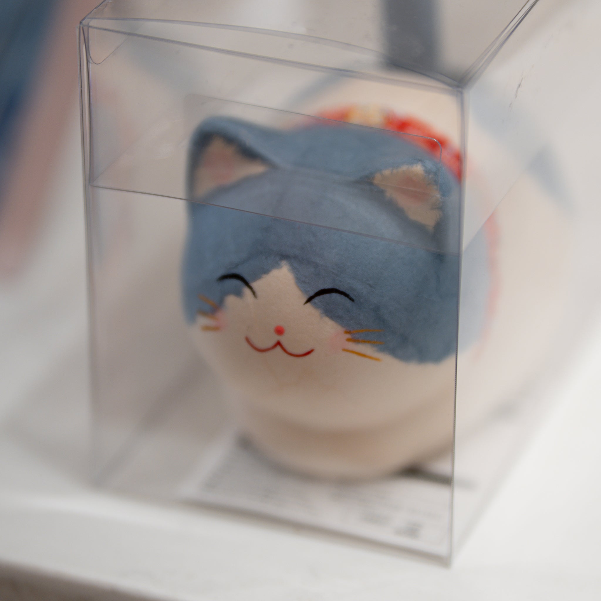 Japanese Washi Solar Tail-Wagging Cat – Handmade Lucky Cat Decor