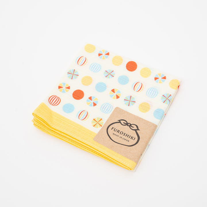 Reusable Gift Wrapping Cloth – Japanese Furoshiki Cotton 50 x 50 cm, Eco Friendly Bento Wrap, Made in Japan