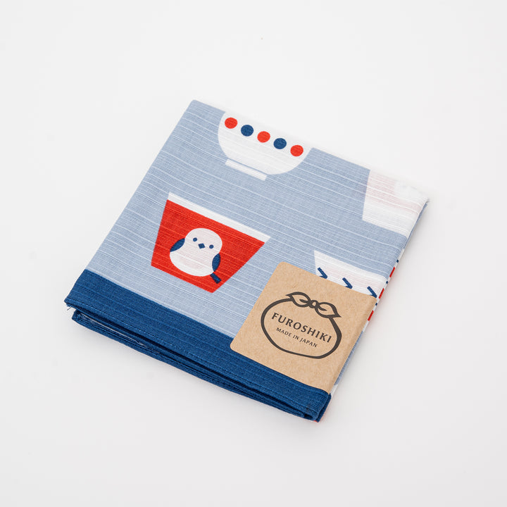 Reusable Gift Wrapping Cloth – Japanese Furoshiki Cotton 50 x 50 cm, Eco Friendly Bento Wrap, Made in Japan