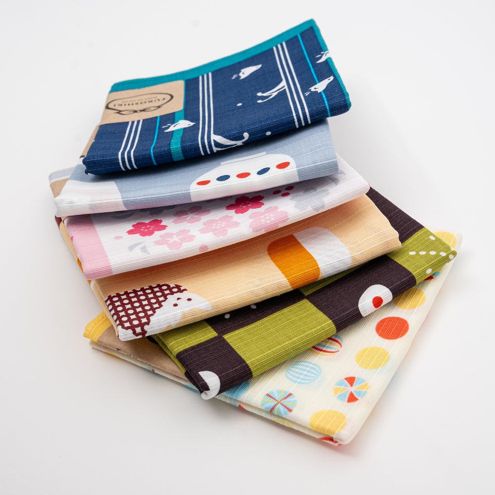 eco friendly furoshiki wrapping cloth for gifts and bento