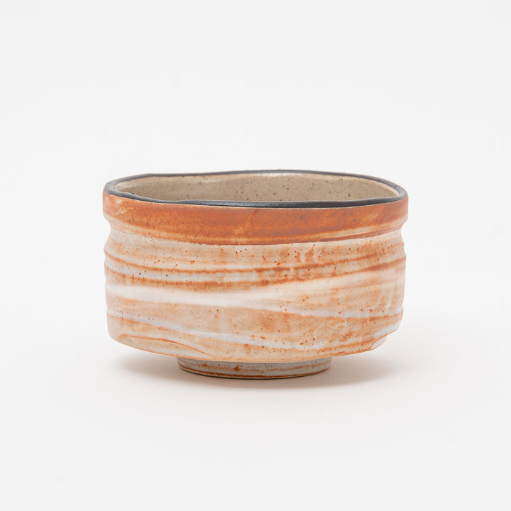 Handcrafted  Earth Tone Matcha Bowl