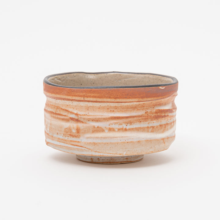 Handcrafted  Earth Tone Matcha Bowl
