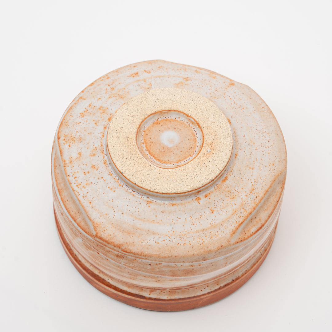 Handcrafted  Earth Tone Matcha Bowl