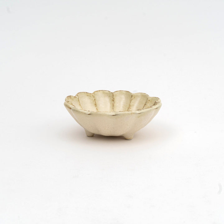 White Rinka Ceramic Condiment Bowls – Set of 4