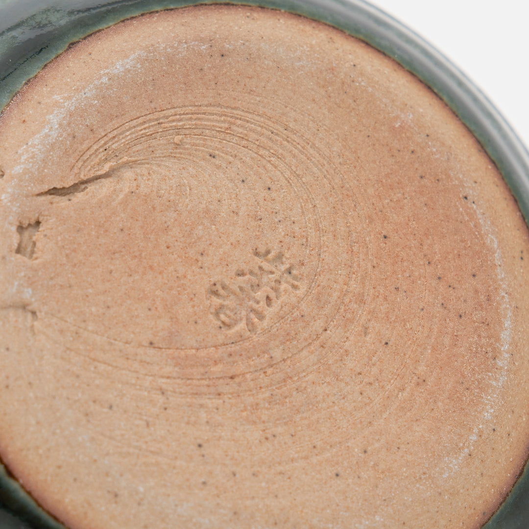 Handmade Bronze Vortex Mini Vase