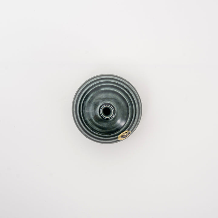 Handmade Bronze Vortex Mini Vase