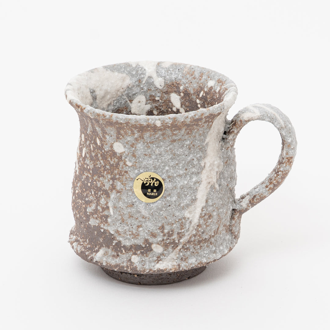 Rustic Shigaraki Ware Artisan Mug