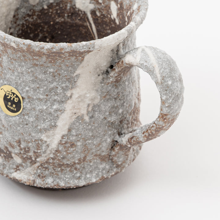 Rustic Shigaraki Ware Artisan Mug