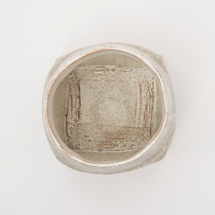 Handmade Wabi-Sabi Square Ikebana Vase