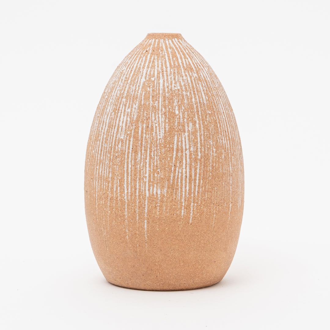 Handmade Shigaraki Bud Vase 5.9"