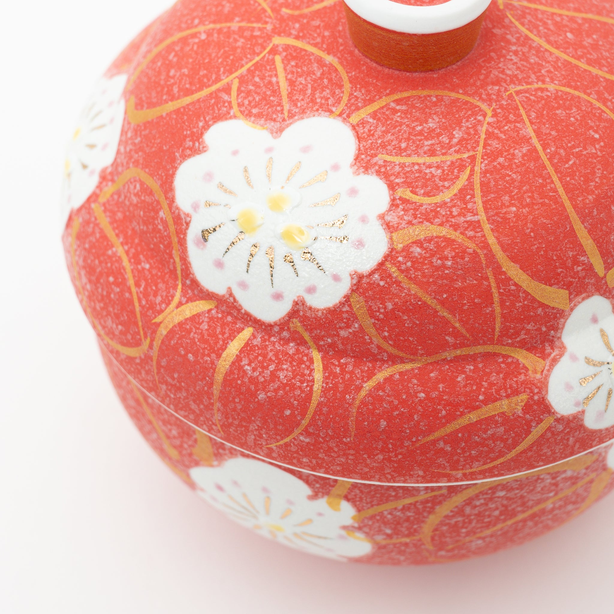 Handmade Arita Cherry Blossom Porcelain Bowl With Lid – Great Zakka