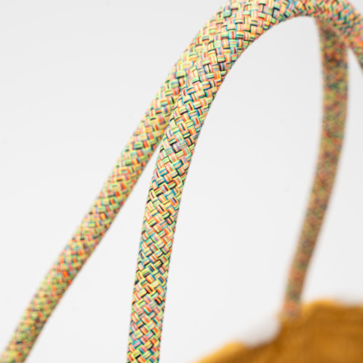 Bobble Dot Tote Bag – Textured Cat Character Everyday Bag