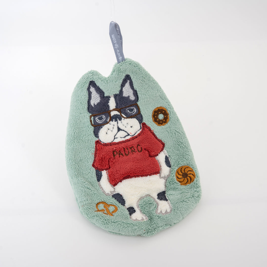 Plush Character Hand Towel with Hanging Loop