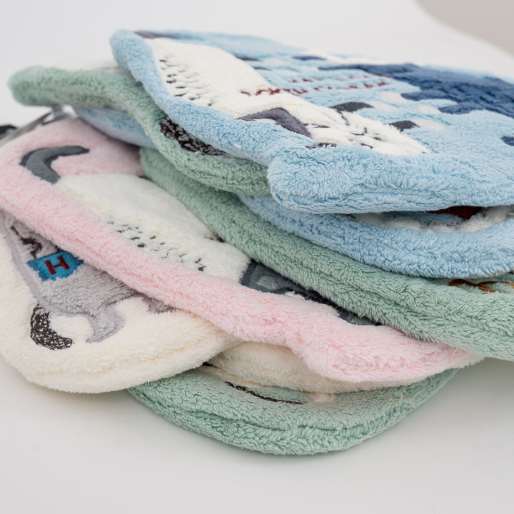Plush Character Hand Towel with Hanging Loop