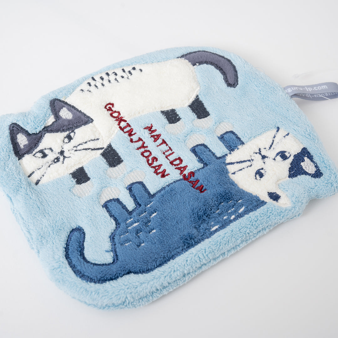 Plush Character Hand Towel with Hanging Loop