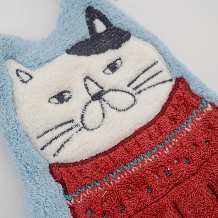 Plush Character Hand Towel with Hanging Loop