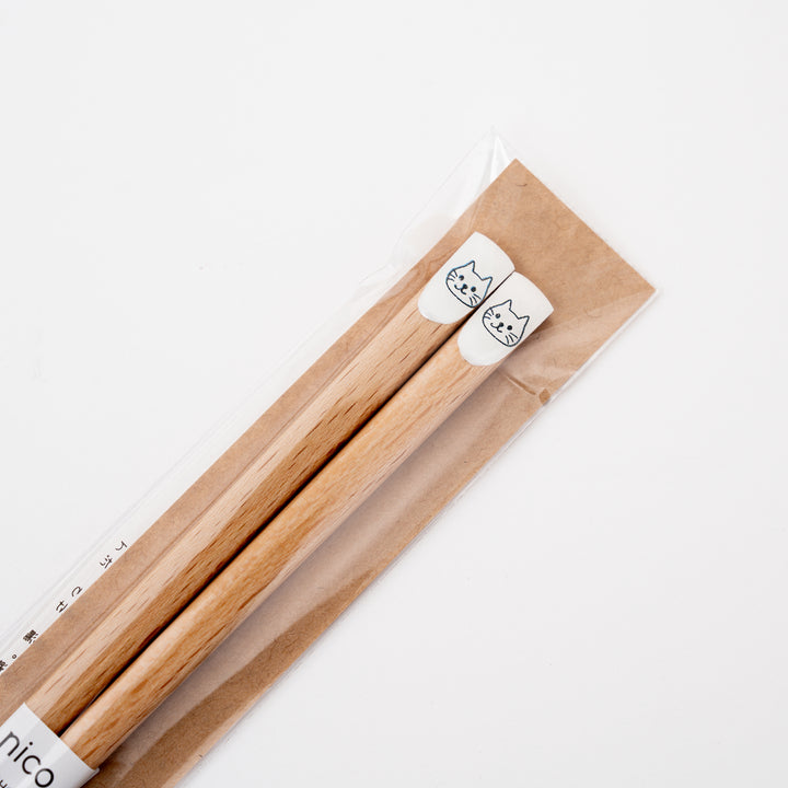 cat wooden chopsticks