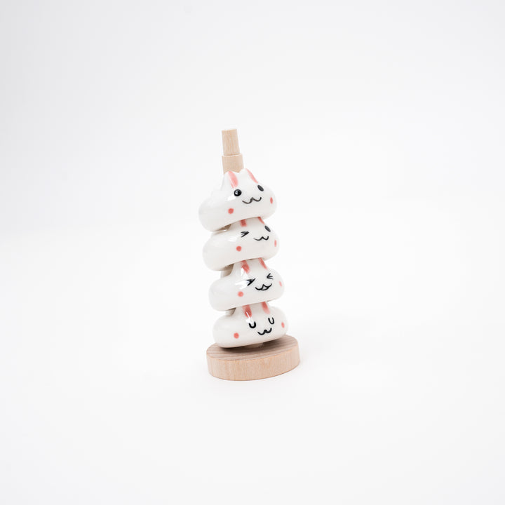 rabbit chopstick holder set