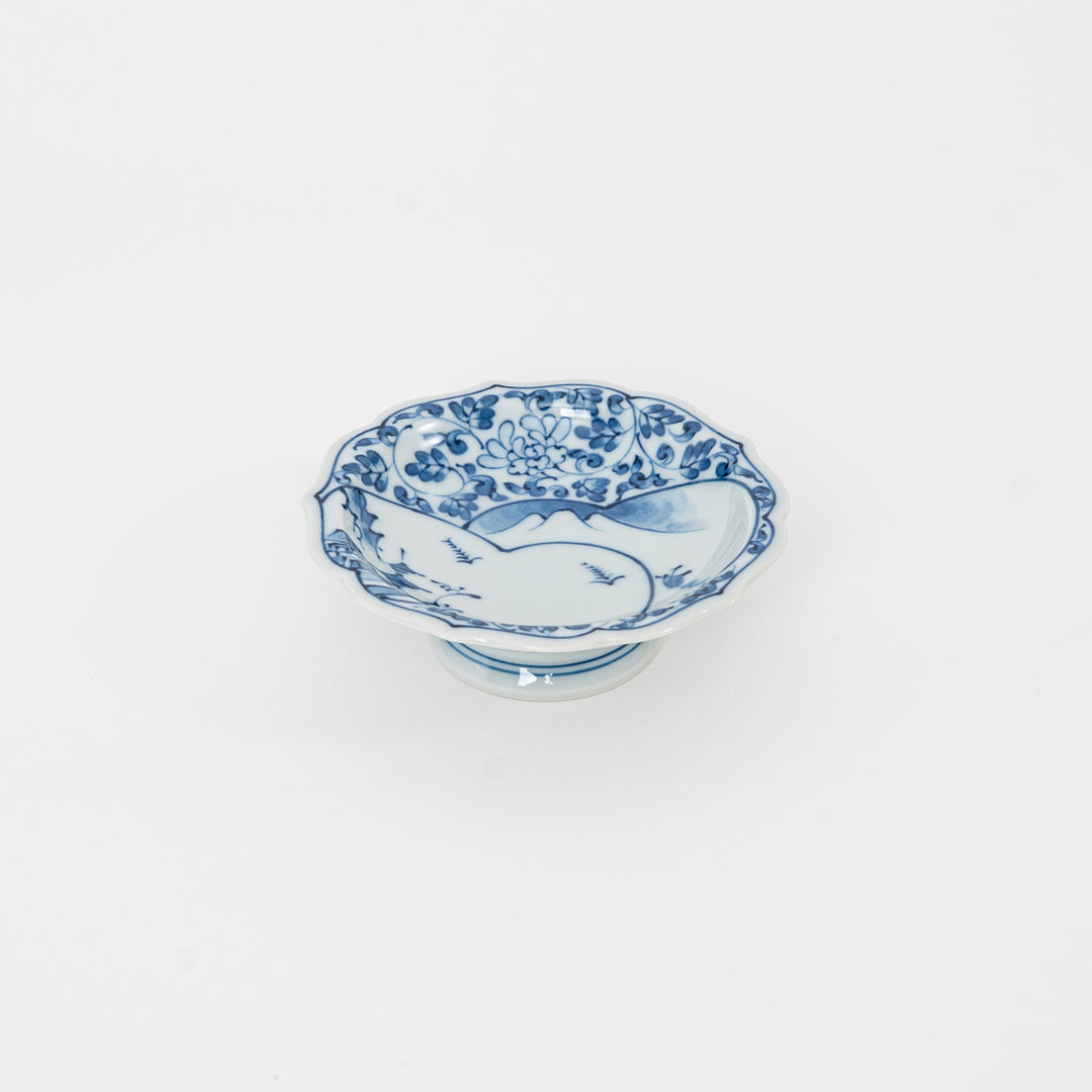 Traditional Japanese porcelain appetizer plate for Omakase, available for local pickup in New York.