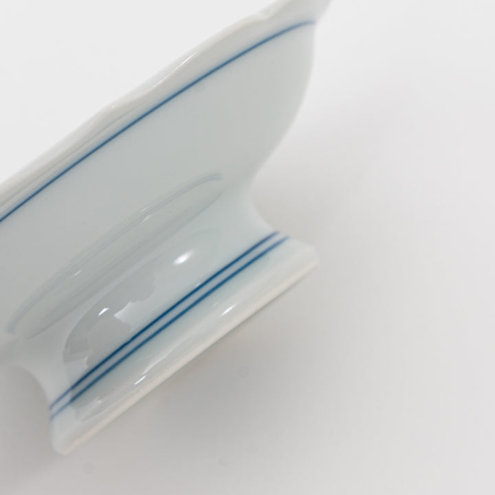 Hyakusan Zu Landscape Footed Dish – Hasami Ware